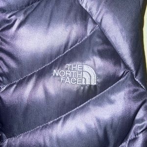 Women’s Northface Purple Puffer Vest